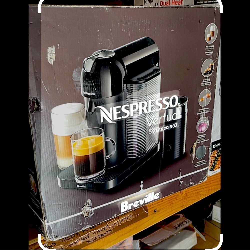 NEW NESPRESSO Vertud
& AEROCCINO3 $175